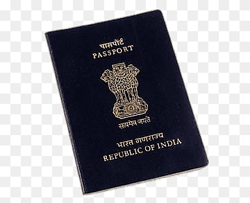 Indian passport png